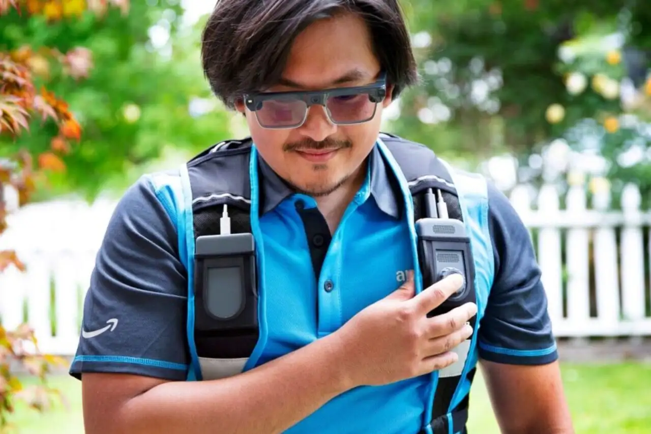 عینکهای هوشمند آمازون برای رانندگان: بازتعریف آیندهی تحویل کالا