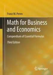 دانلود کتاب Math for Business and Economics: Compendium of Essential Formulas