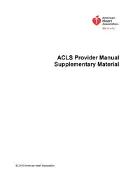 ACLS Provider Manual... image