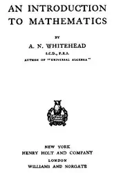 دانلود کتاب An introduction to mathematics