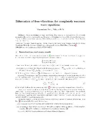 Bifurcation of free... image