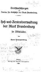 Hof- und Zentralverwaltung... image