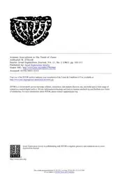 Aramaic Inscriptions in... image