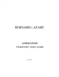 Antisemitism Its History... image