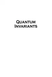 Quantum invariants: A...