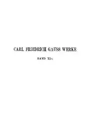 Werke. Abhandlungen ueber... image