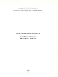 Choix d'ouvrages et... image