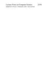 دانلود کتاب Rewriting Techniques and Applications: 13th International Conference, RTA 2002 Copenhagen, Denmark, July 22–24, 2002 Proceedings