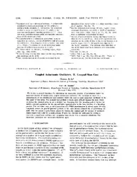 Coupled anharmonic oscillators... image
