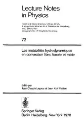 Les instabilities hydrodynamiques... image