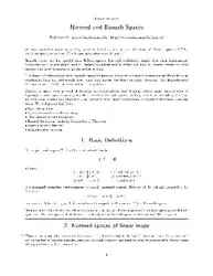 Normed and Banach... image