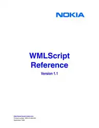Nokia. WML Script... image