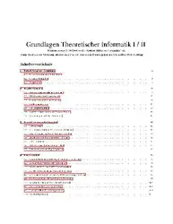 Grundlagen theoretischer Informatik... image