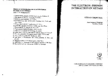 The electron-phonon interaction... image