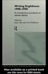 Writing Englishness ۱۹۰۰... image