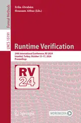 دانلود کتاب Runtime Verification: 24th International Conference, RV 2024, Istanbul, Turkey, October 15–17, 2024, Proceedings