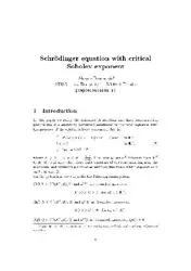 Schrödinger equation with... image
