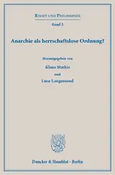 Anarchie als herrschaftslose... image