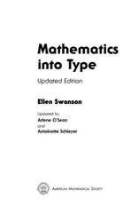 Mathematics into type image