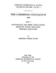 The Cambridge Colloquium... image