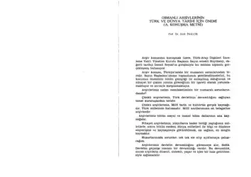 Osmanlı Arşivlerinin Önemi image