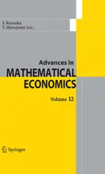 دانلود کتاب Advances in mathematical economics