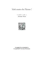 Mathematics for Physics... image