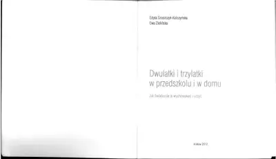 Dwulatki i trzylatki... image