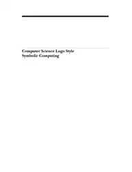 دانلود کتاب Computer Science Logo Style 2/e: Symbolic Computing