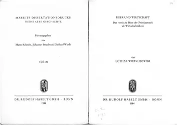 Heer und Wirtschaft.... image