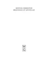 Nicetae Choniatae Orationes... image