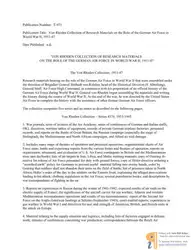 Collection of Research... image