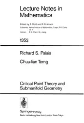 دانلود کتاب Critical Point Theory and Submanifold Geometry