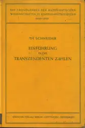 دانلود کتاب Einführung in die Transzendenten Zahlen