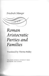 Roman aristocratic parties... image