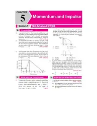 Download Momentum and Impulse IIT JEE Chapter wise Solution 1978 to 2017 along with AIEEE IIT JEE main