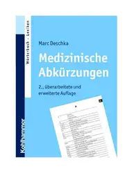 Medizinische Abkürzungen image