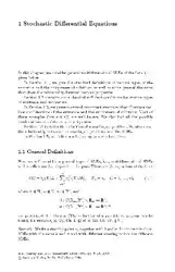 دانلود کتاب Stochastic Differential Equations