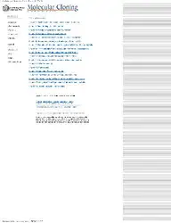 Molecular cloning image