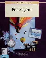 دانلود کتاب Pacemaker pre-algebra
