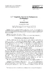 S ۸-Regularity Theorem... image