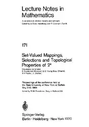 Set-Valued Mappings, Selections... image