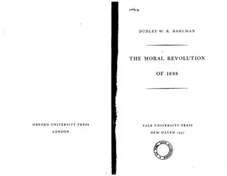 Moral Revolution of... image