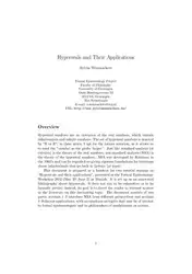 Hyperreals and Their... image