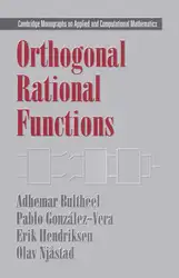 Orthogonal Rational Functions