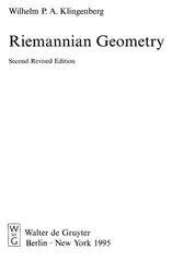 دانلود کتاب Riemannian Geometry