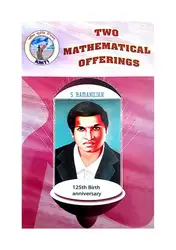 دانلود کتاب AMTI Two Mathematical Offerings Articles on Mathematics