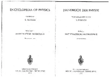 دانلود کتاب Handbuch der Physik. Mathematische Methoden 2