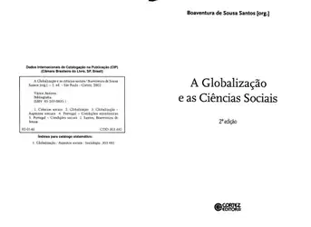 A globalização e... image