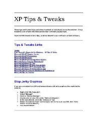 XP Tips &... image